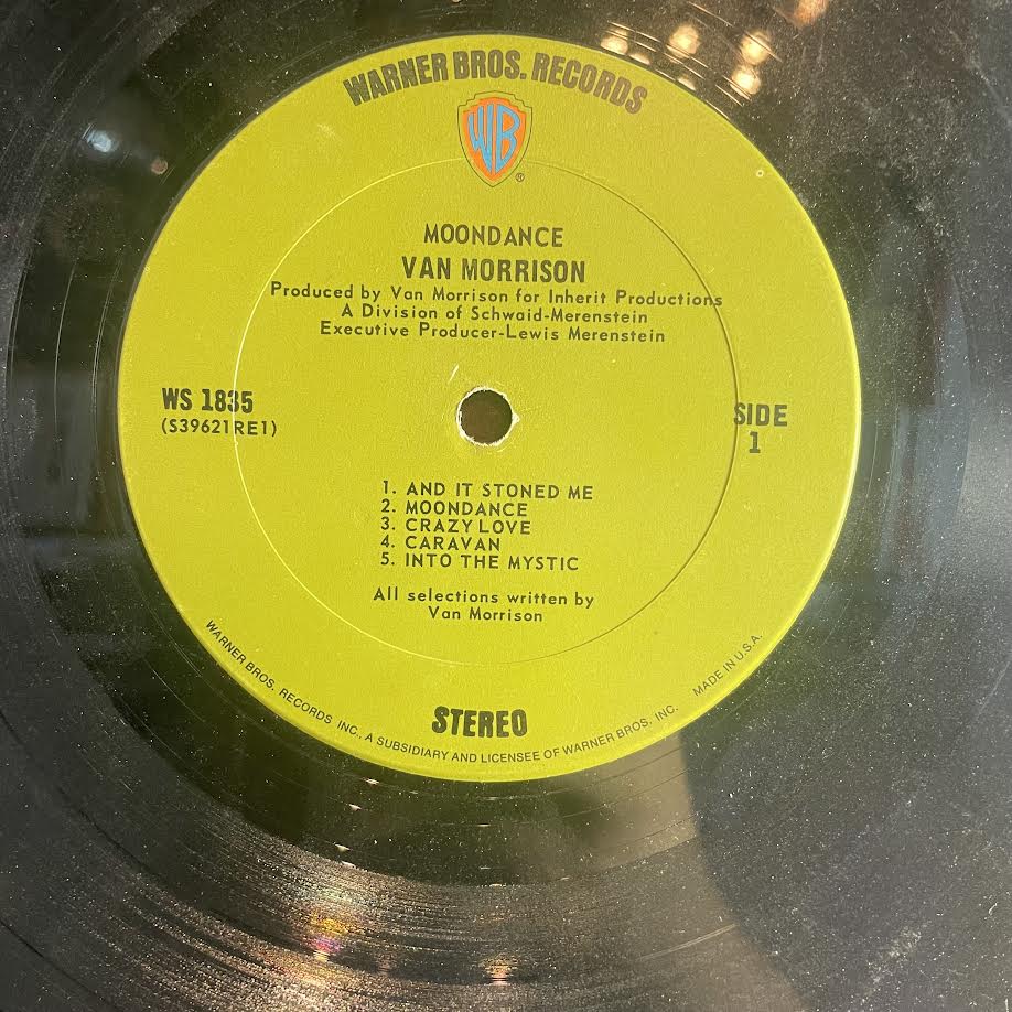 Van Morrison - Moondance (VINYL) | Very Good Plus (VG+) Good Plus (G+) - FOLK / USED *VERY GOOD+*