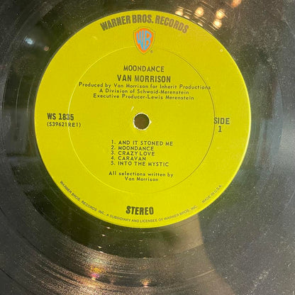 Van Morrison - Moondance (VINYL) | Very Good Plus (VG+) Good Plus (G+) - FOLK / USED *VERY GOOD+*