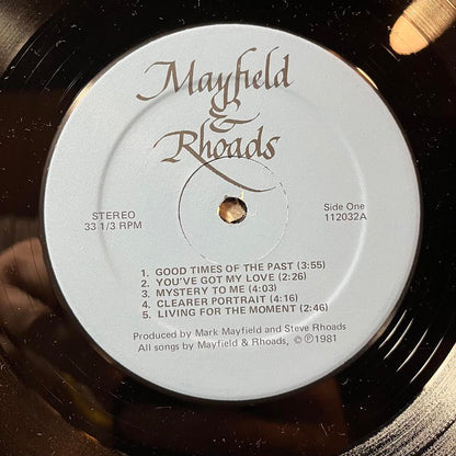 Mayfield & Rhoads (VINYL) | Very Good Plus (VG+) Near Mint (NM) - FOLK / USED *VERY GOOD+*