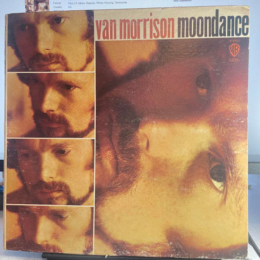Van Morrison - Moondance (VINYL) | Very Good Plus (VG+) Good Plus (G+) - FOLK / USED *VERY GOOD+*