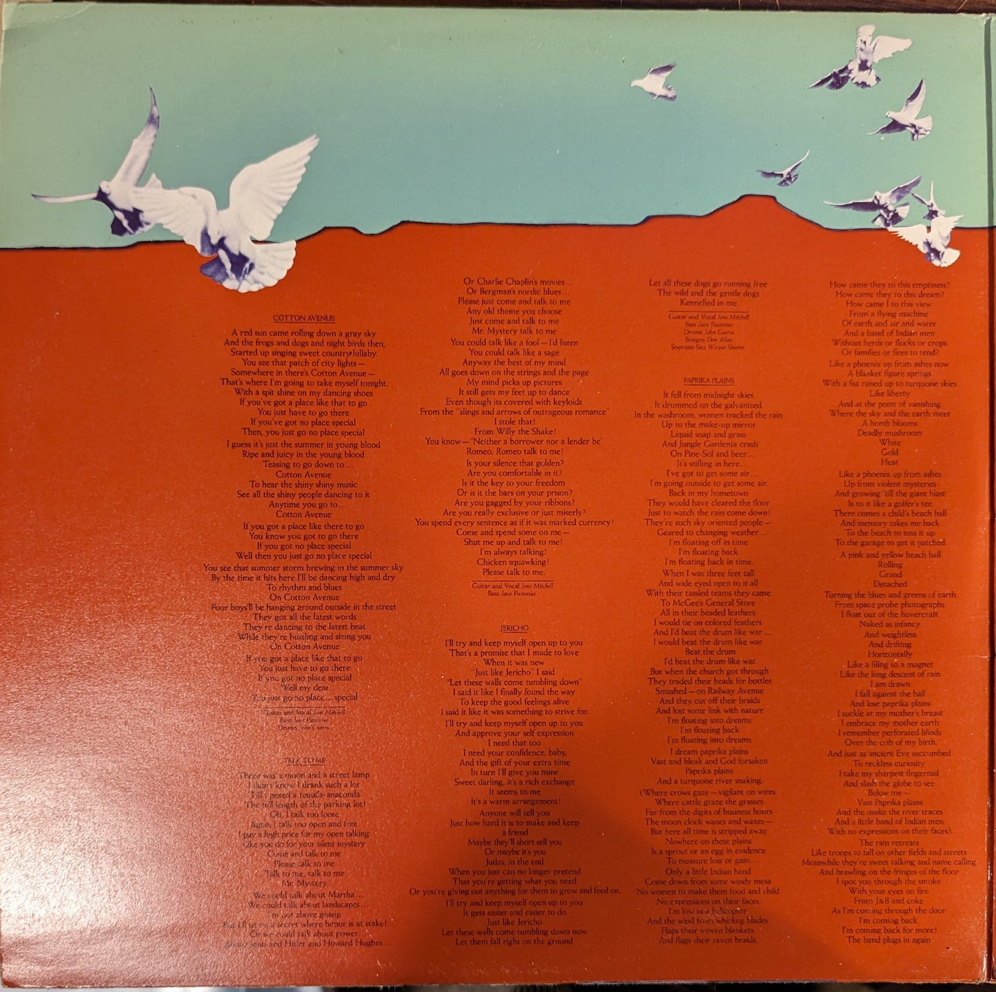 Joni Mitchell - Don Juan's Reckless Daughter *UK* | Very Good Plus (VG+) Excellent (EX) - FOLK / USED *VERY GOOD+*