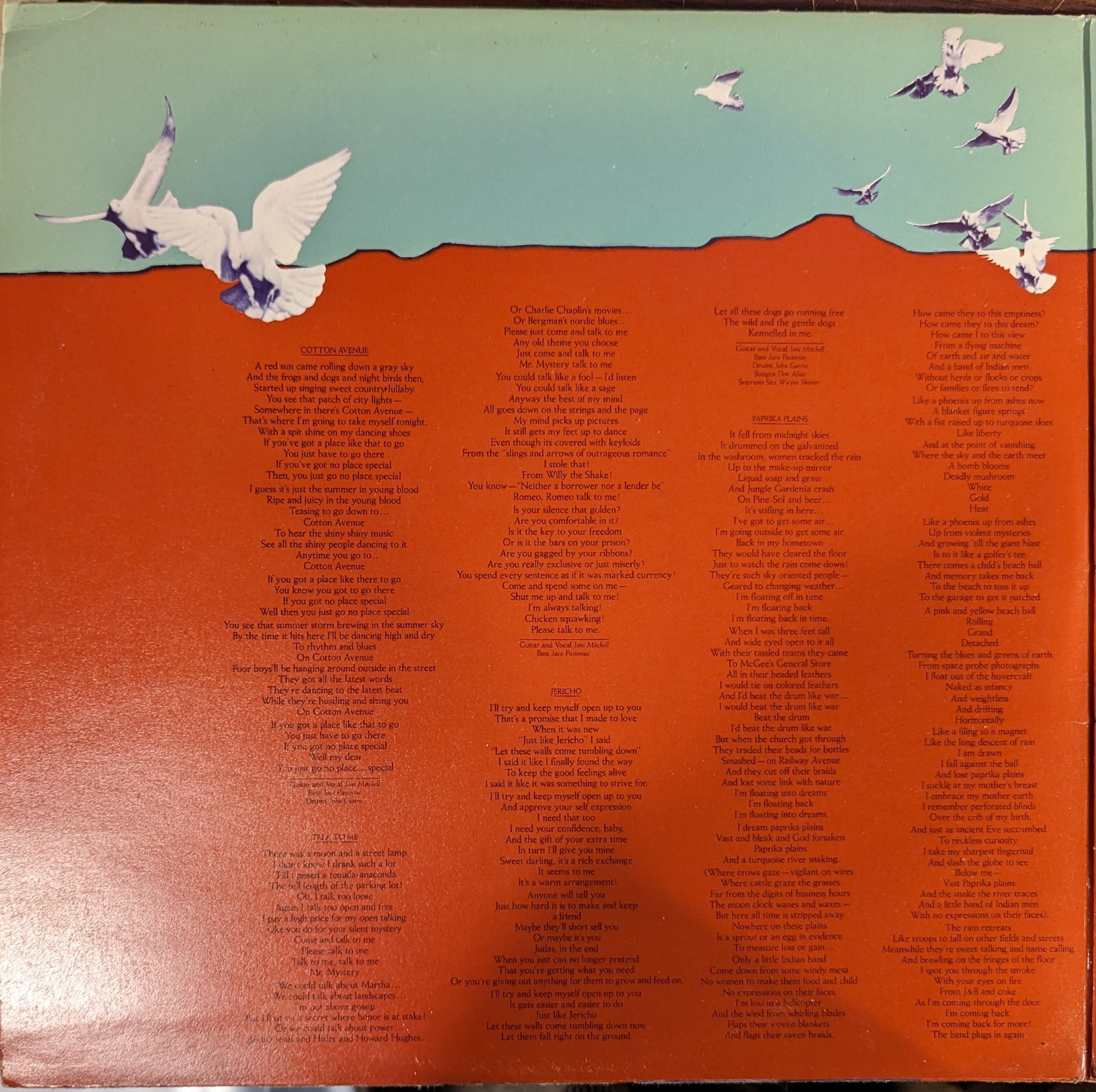 Joni Mitchell - Don Juan's Reckless Daughter *UK* | Very Good Plus (VG+) Excellent (EX) - FOLK / USED *VERY GOOD+*