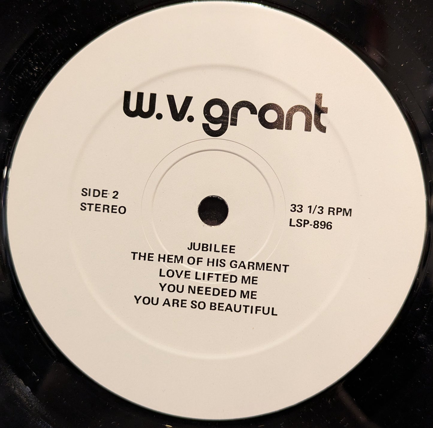 W.V. Grant, Jr. - You're Everything I'd Hoped For | Very Good Plus (VG+) Near Mint (NM) - FOLK / USED *VERY GOOD+*
