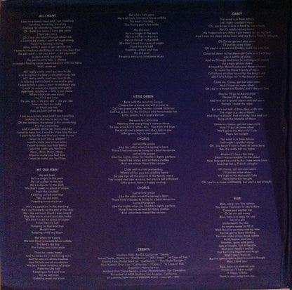 Blue (VINYL) | Very Good Plus (VG+) Very Good (VG) - FOLK / USED *VERY GOOD +*