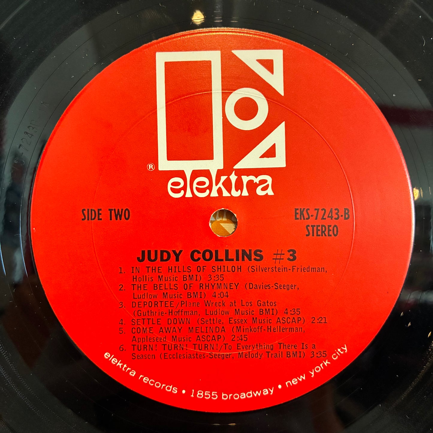 Judy Collins #3 (VINYL) | Very Good Plus (VG+) Very Good Plus (VG+) - FOLK / USED *VERY GOOD+*