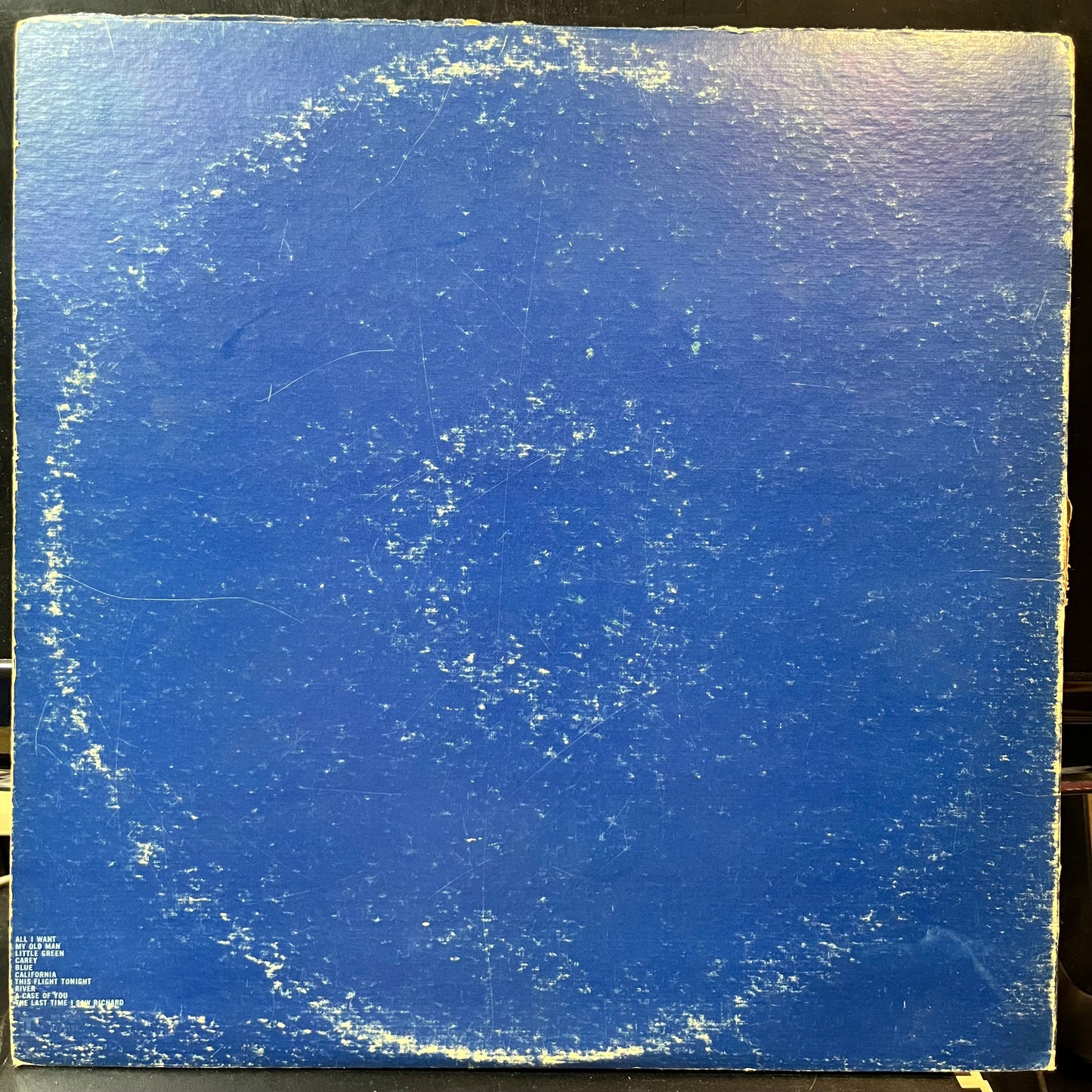 Joni Mitchell - Blue (VINYL LP REPRISE MS 2038 1971) | USED Very Good (VG) Very Good (VG) - FOLK / USED *VERY GOOD*
