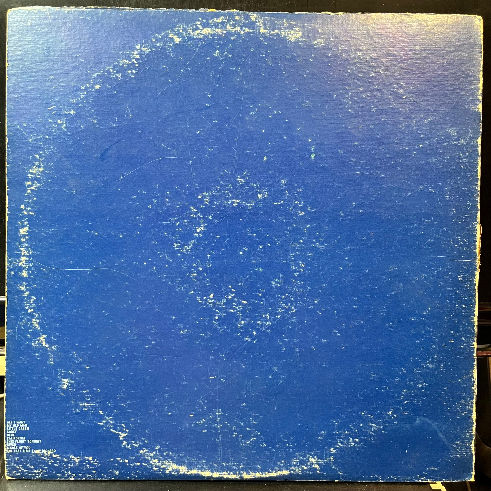 Joni Mitchell - Blue (VINYL LP REPRISE MS 2038 1971) | USED Very Good (VG) Very Good (VG) - FOLK / USED *VERY GOOD*