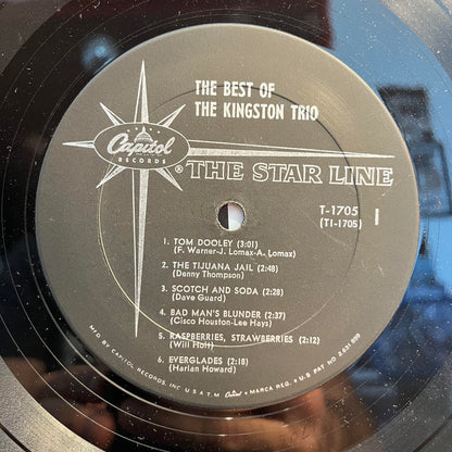 Kingston Trio - The Best Of The Kingston Trio | Very Good (VG) Near Mint (NM) - FOLK / USED *VERY GOOD*