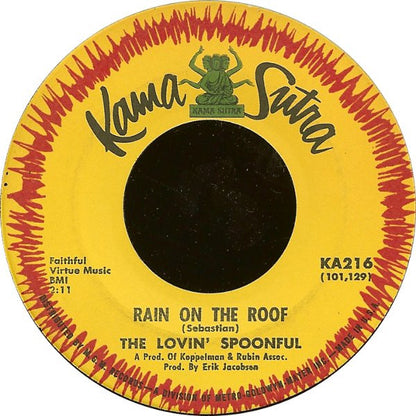 Rain On The Roof (7" VINLY) | Very Good (VG) Near Mint (NM or M-) - FOLK / USED *VERY GOOD*