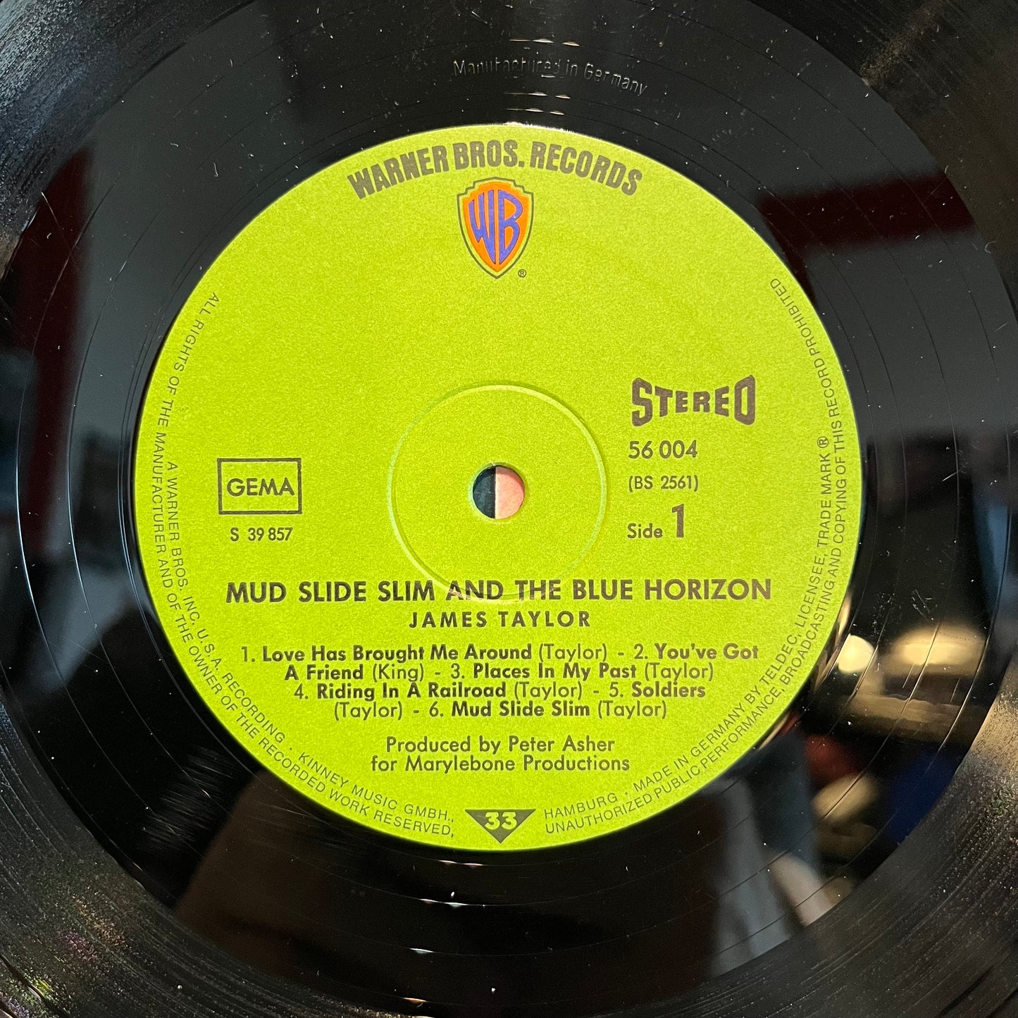 James Taylor (2) - Mud Slide Slim And The Blue Horizon *GERMANY* | Very Good (VG) Excellent (EX) - FOLK / USED *VERY GOOD*