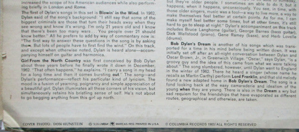 Bob Dylan - The Freewheelin' Bob Dylan (VINYL LP) | Very Good (VG) Very Good Plus (VG+) - FOLK / USED *VERY GOOD*