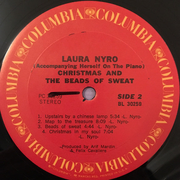 Laura Nyro - Christmas And The Beads Of Sweat *REISSUE* | Very Good (VG) Excellent (EX) - FOLK / USED *VERY GOOD*