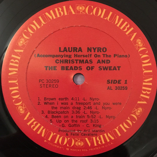 Laura Nyro - Christmas And The Beads Of Sweat *REISSUE* | Very Good (VG) Excellent (EX) - FOLK / USED *VERY GOOD*