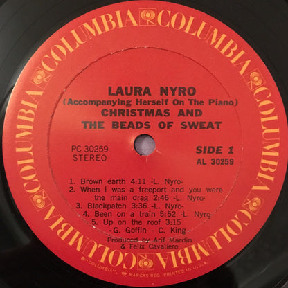 Laura Nyro - Christmas And The Beads Of Sweat *REISSUE* | Very Good (VG) Excellent (EX) - FOLK / USED *VERY GOOD*