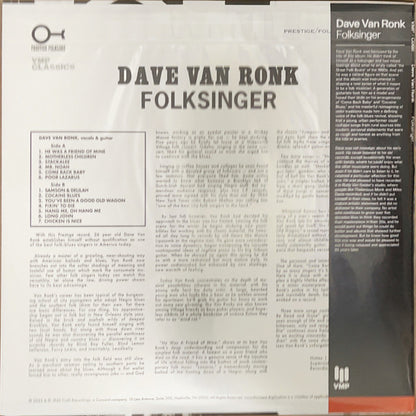Folksinger (VMP | 180 GRAM VINYL) | Mint (M) Mint (M) - FOLK *SEALED*