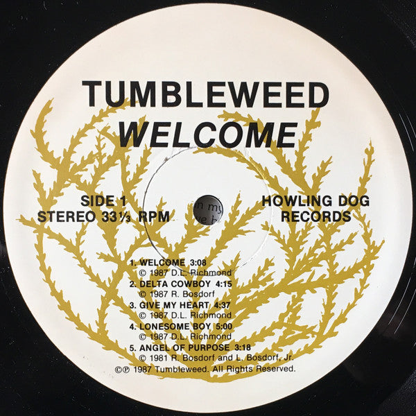 Tumbleweed (7) - Welcome | Mint (M) Mint (M) - FOLK