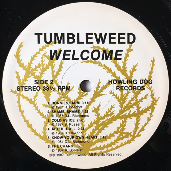 Tumbleweed (7) - Welcome | Mint (M) Mint (M) - FOLK