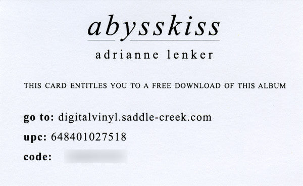 Abysskiss | Mint (M) Mint (M) - FOLK *SEALED*