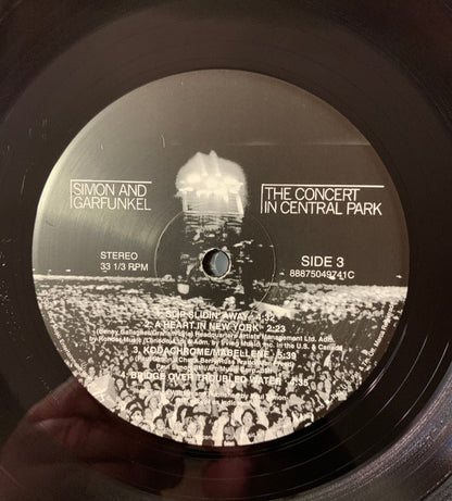 Simon & Garfunkel The Concert In Central Park 2xLP Mint (M) Mint (M)