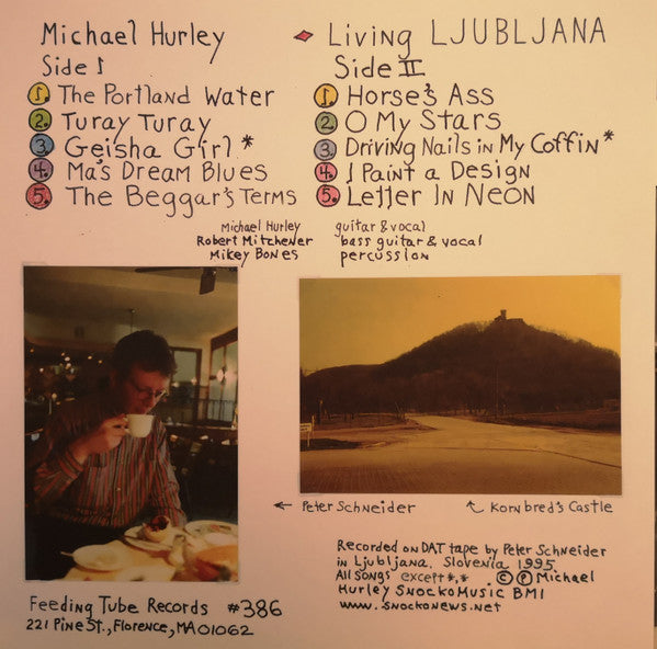 Michael Hurley Living Ljubljana LP Mint (M) Mint (M)