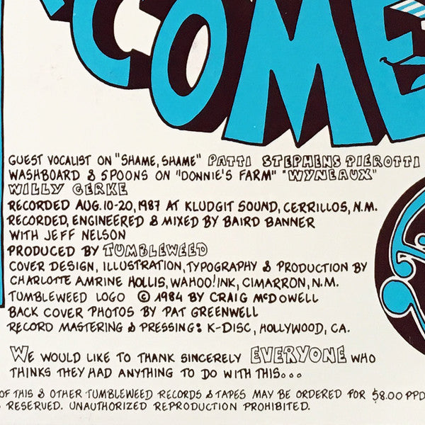 Tumbleweed (7) - Welcome | Mint (M) Mint (M) - FOLK