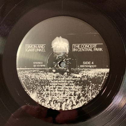Simon & Garfunkel The Concert In Central Park 2xLP Mint (M) Mint (M)