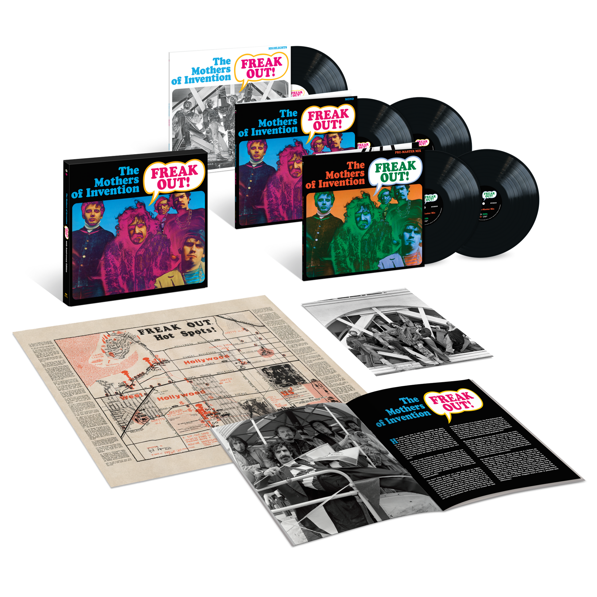 Frank Zappa/The Mothers Of Invention - Freak Out! (60Th Anniversary) (180G) [5LP] [Box Set] |
