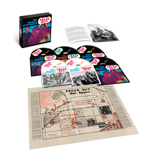 Frank Zappa/The Mothers Of Invention - Freak Out! (60Th Anniversary) [Super Deluxe Box Set] [5 CD/Blu-Ray] |