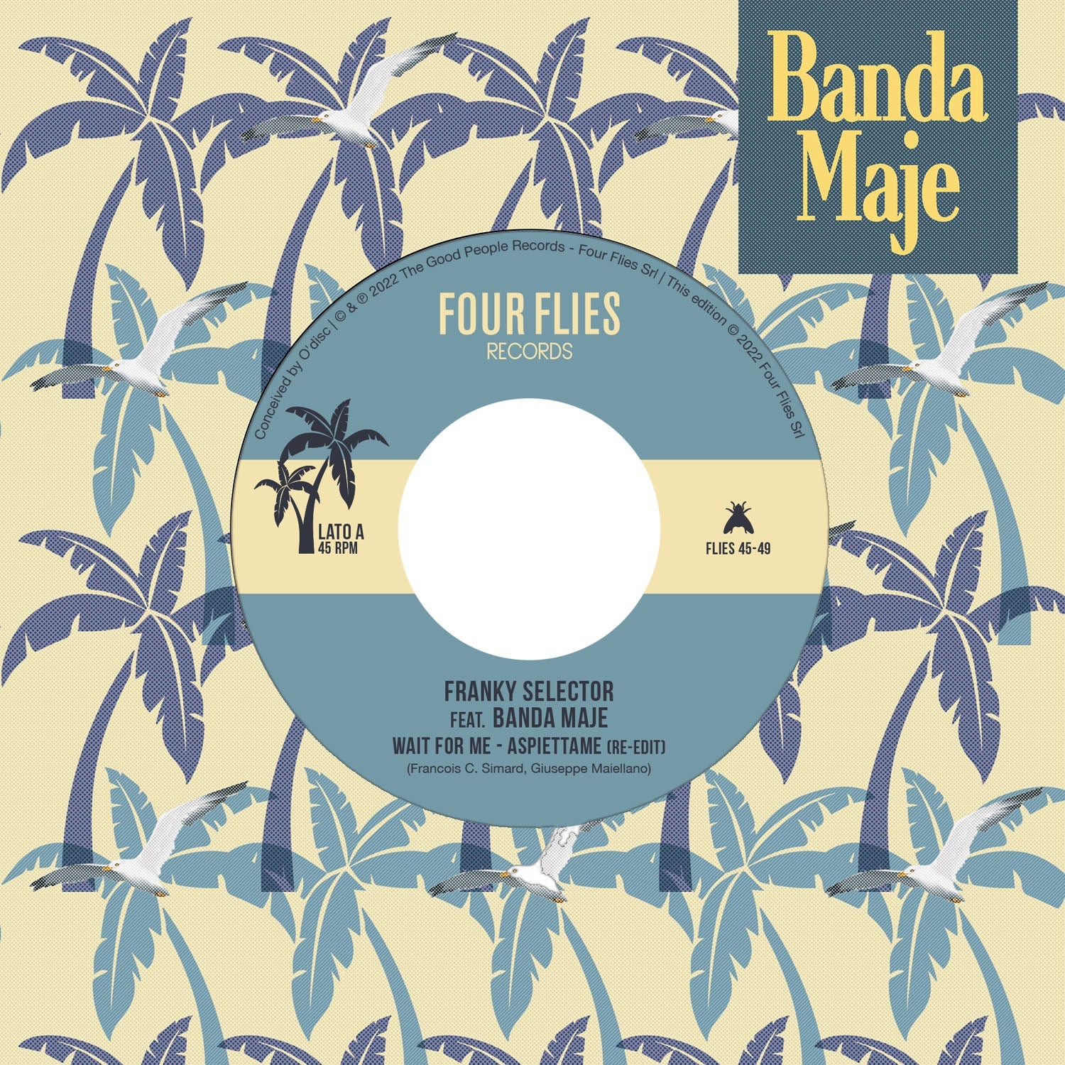 Franky Selector Feat. Banda Maje - Wait For Me – Aspiettame (Re-Edit) |