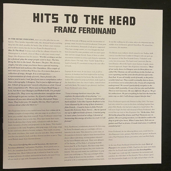 Hits To The Head | Mint (M) Mint (M) - ALT/INDIE *SEALED*