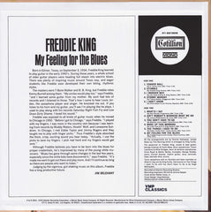 Freddie King My Feeling For The Blues Cotillion, Cotillion LP, Album, Mono, Club, RE, RM, 180 Mint (M) Mint (M)
