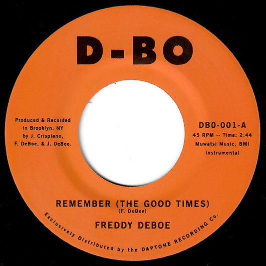 Remember (The Good Times) | Mint (M) Generic