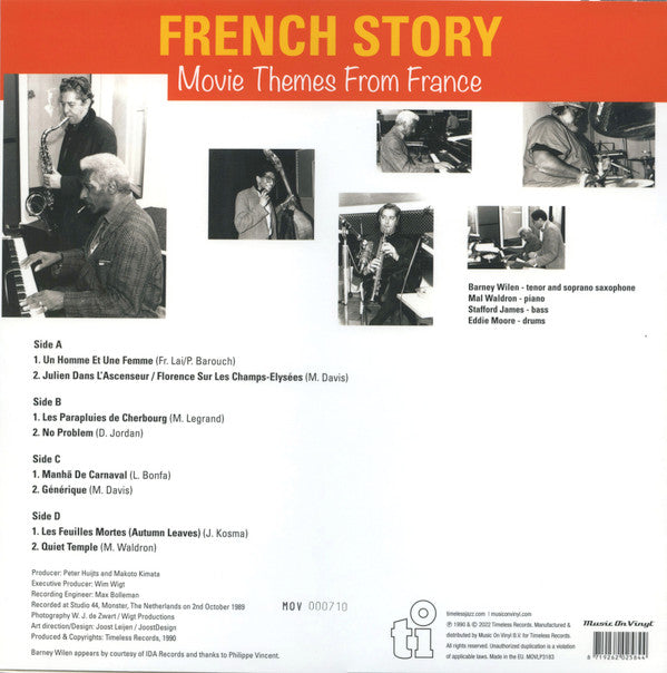 Barney Wilen French Story – Movie Themes From France Mint (M) Mint (M)