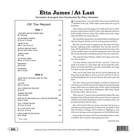 At Last! | Excellent (EX) Mint (M) - JAZZ *GATEFOLD*