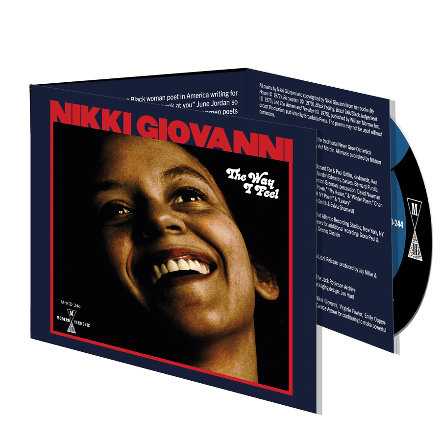 Nikki Giovanni - The Way I Feel (CD) | Mint (M) Mint (M) - FUNK/GOSPEL *SEALED*