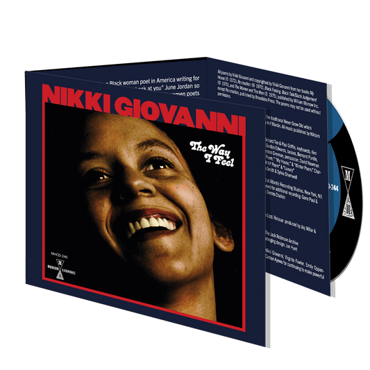 Nikki Giovanni - The Way I Feel (CD) | Mint (M) Mint (M) - FUNK/GOSPEL *SEALED*