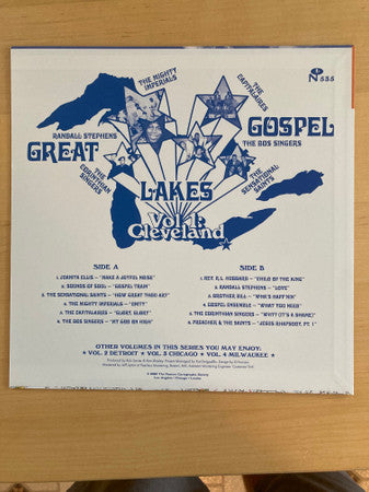 Great Lakes Gospel (Vol. 1: Cleveland)(BLUE VINYL) | Mint (M) Mint (M) - FUNK/GOSPEL *SEALED*