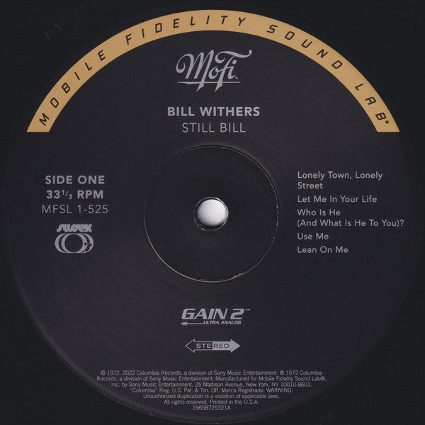 Still Bill | Mint (M) Mint (M) - FUNK *SEALED/MFSL*