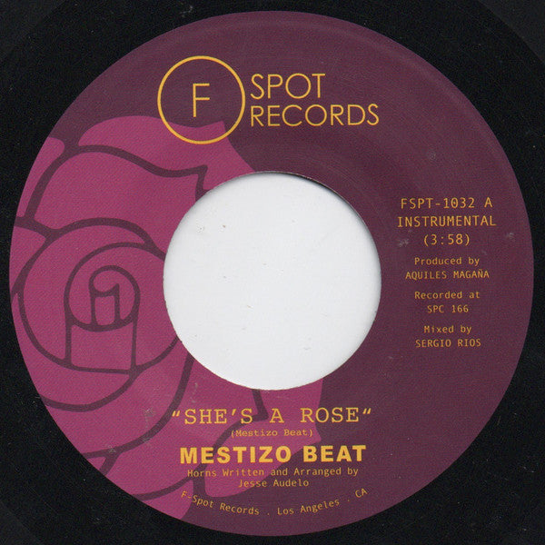 Mestizo Beat - She's A Rose | Mint (M) Generic - FUNK *NEW/45*