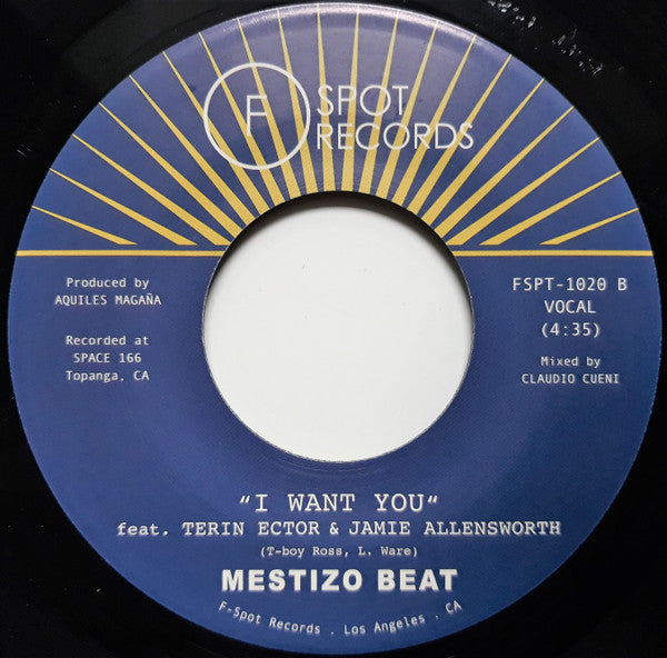 Mestizo Beat - Left Behind | Mint (M) Generic - FUNK *NEW/45*