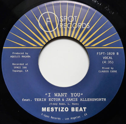 Mestizo Beat - Left Behind | Mint (M) Generic - FUNK *NEW/45*