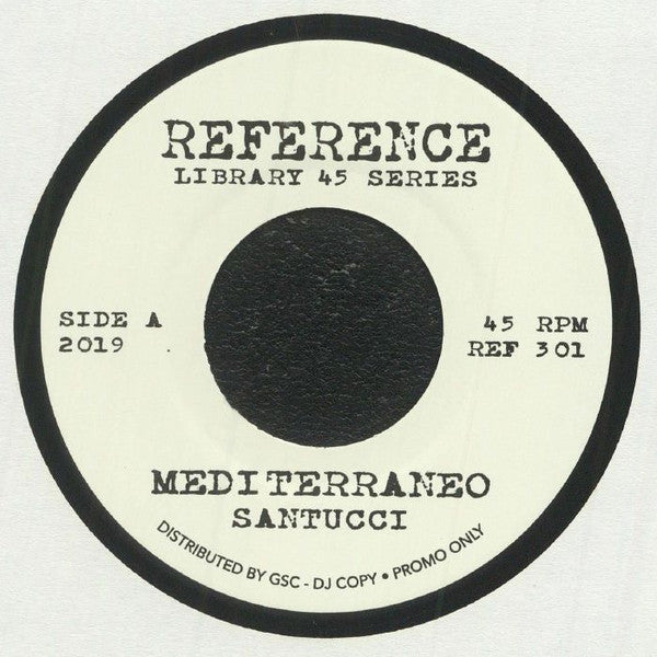 "Mediterraneo" b/w "Chase" | Mint (M) Generic - FUNK *NEW/45*
