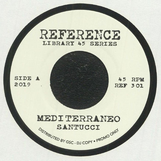 "Mediterraneo" b/w "Chase" | Mint (M) Generic - FUNK *NEW/45*