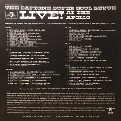 The Daptone Super Soul Revue Live! At The Apollo | Mint (M) Mint (M) - FUNK *NEW/COLOR/VMP*