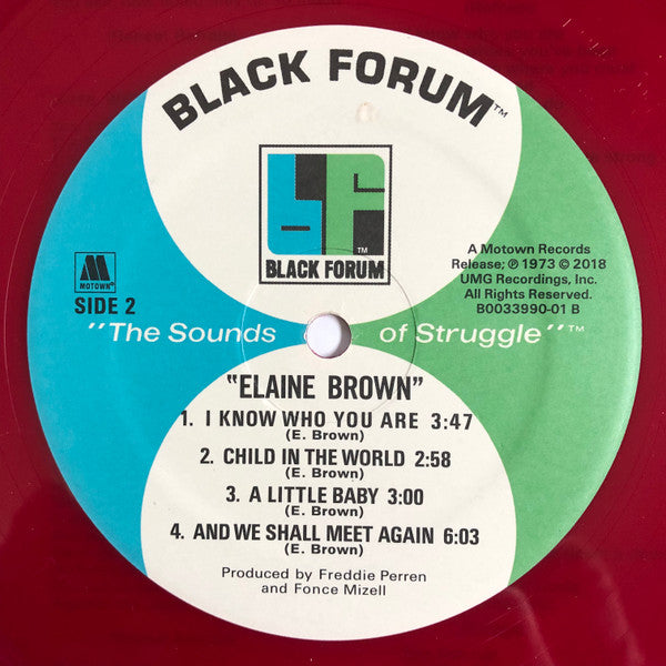 Elaine Brown - Elaine Brown | Mint (M) Mint (M) - FUNK *NEW/COLOR/VMP*