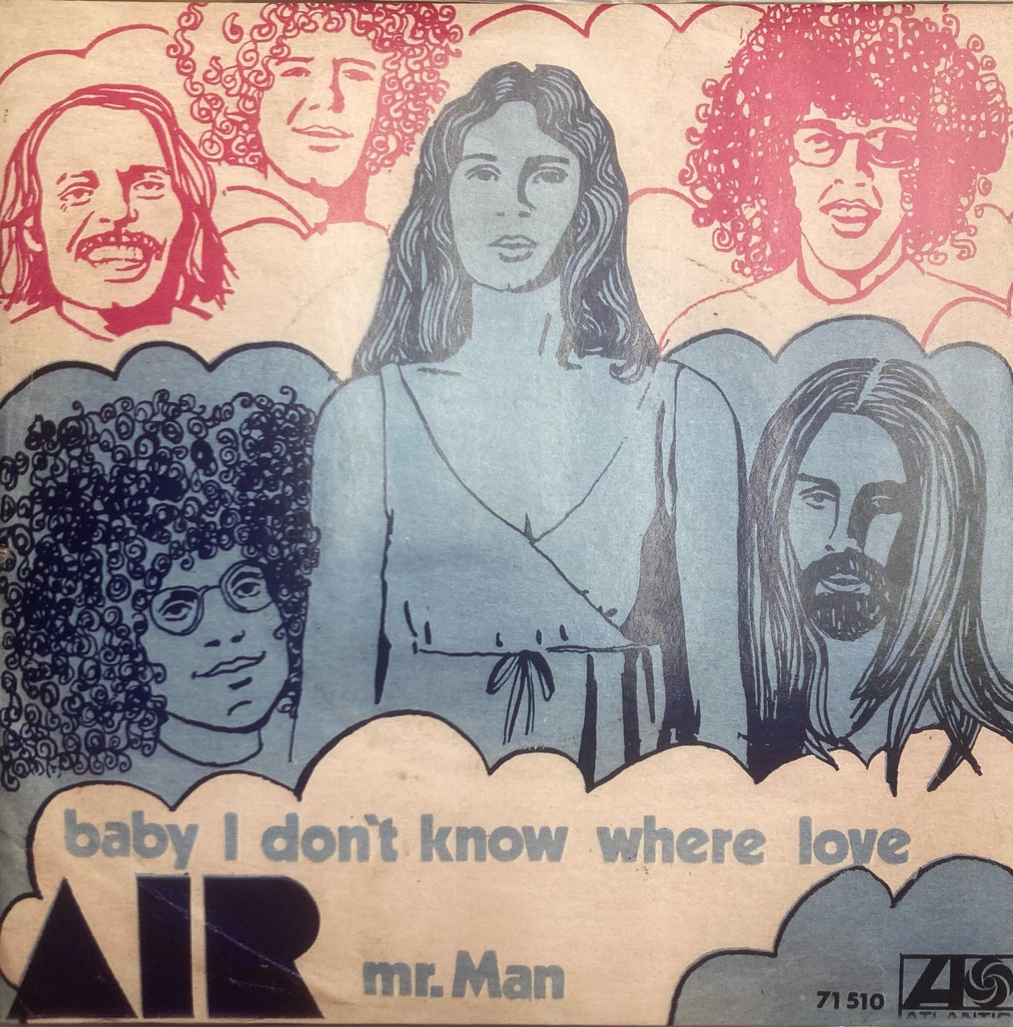 Baby I Don't Know Where Love / Mr. Man (2025 BLUE VINYL 7") | Mint (M) Mint (M) - FUNK *NEW/COLOR*