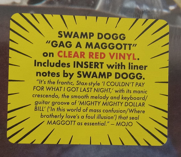 Gag A Maggot (COLOR VINYL) | Mint (M) Mint (M) - FUNK *NEW/COLOR*
