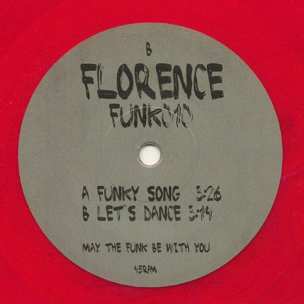 Florence Funk 010 (7" VINYL - CLEAR) | Mint (M) Generic - FUNK *NEW/COLOR*