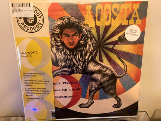 Acosta (YELLOW VINYL) | Mint (M) Mint (M) - FUNK *NEW/COLOR*
