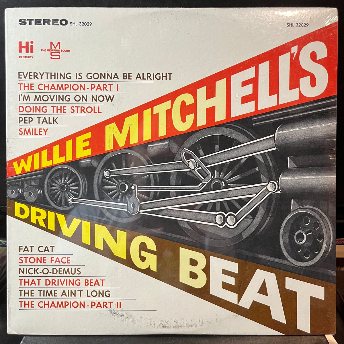 Willie Mitchell - Willie Mitchell's Driving Beat (VINYL LP) | USED Mint (M) Near Mint (NM or M-) - FUNK / NEW *SEALED*
